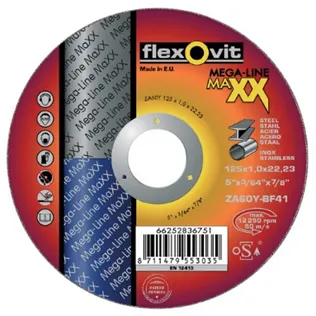 Δίσκος Λείανσης Ζιρκονίου 115x7,0x22,23 (Mega-line Maxx Grinding Wheels)