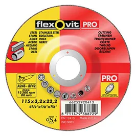 Δίσκος για Κοπή Inox 230x1,9x22,23 (Steel Inox Cutting-off Wheels Pro)